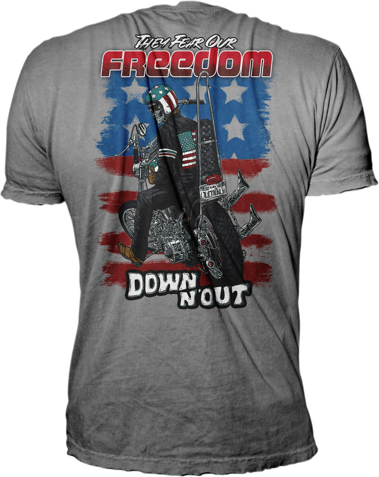 Freedom Rider Grey Tee