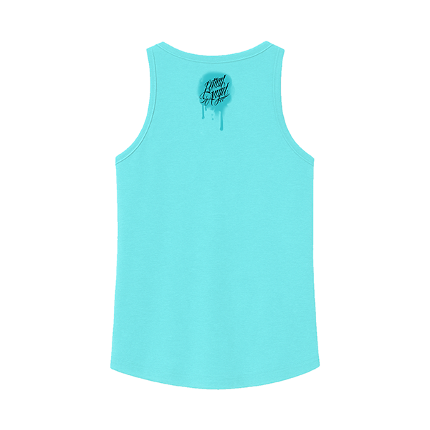 Purple Rose Skull Tank Top | Lethal Angel®
