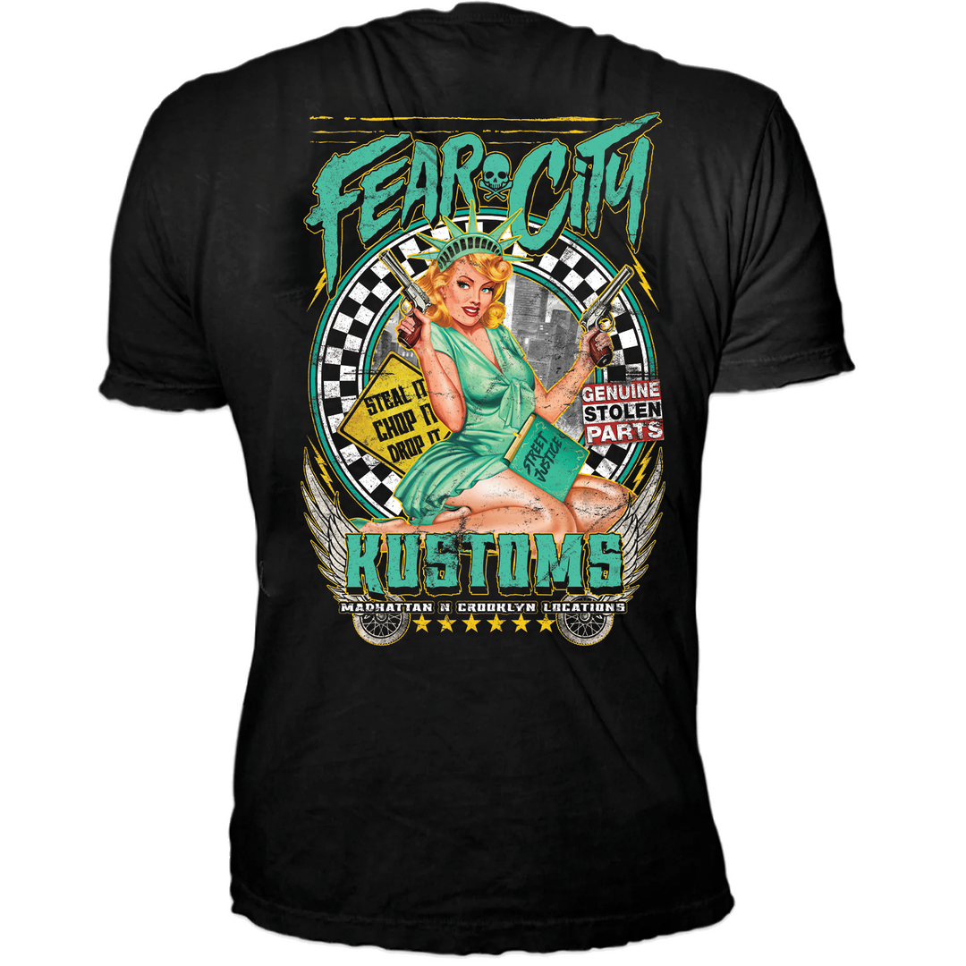 Lady Liberty Kustoms Tee