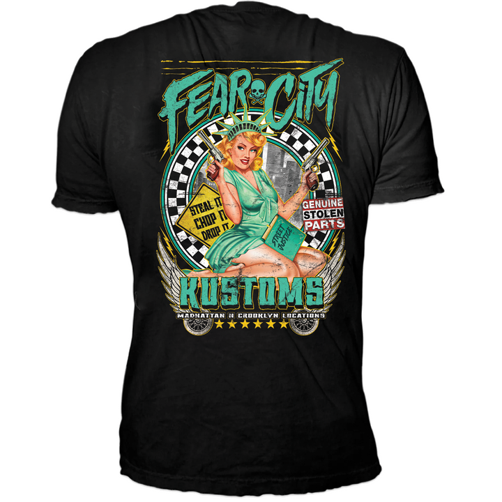 Lady Liberty Kustoms Tee