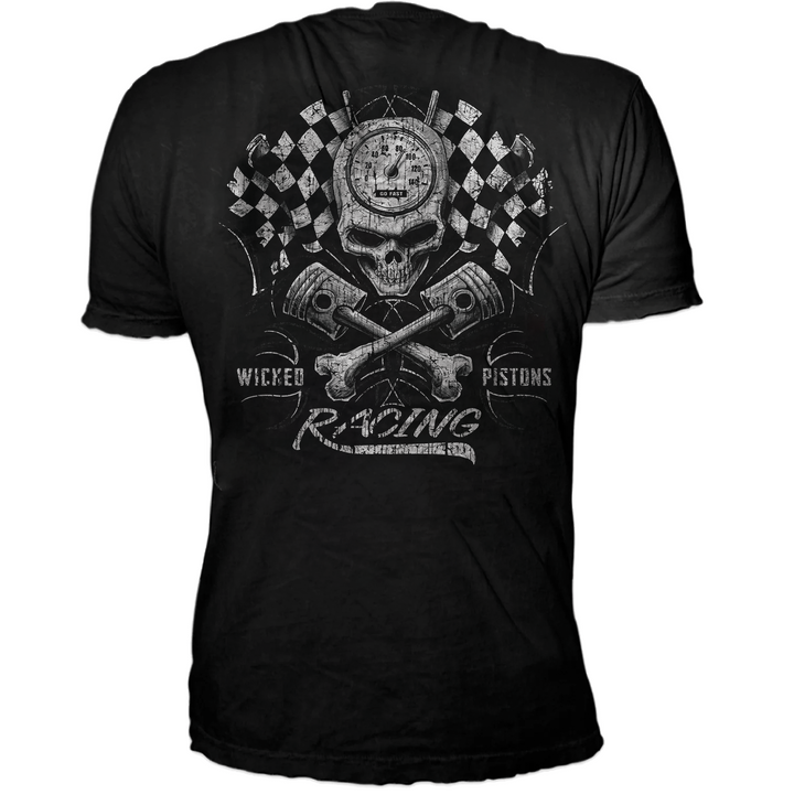 Wicked Piston Black T-Shirt