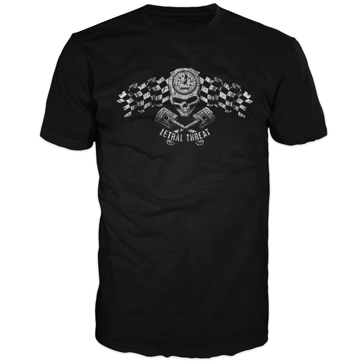 Wicked Piston Black T-Shirt