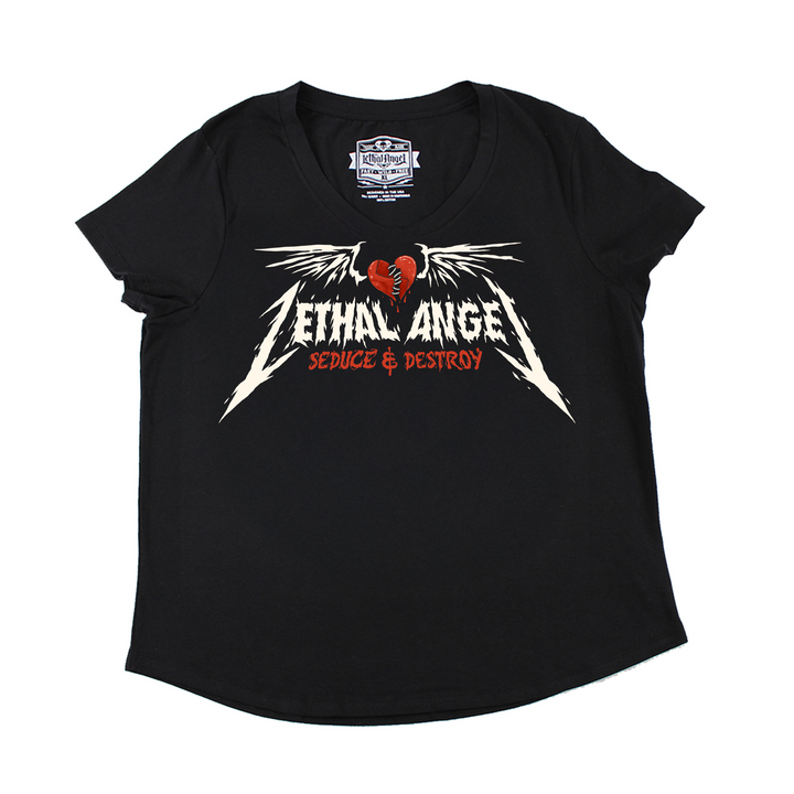 Seduce & Destroy V-Neck | Lethal Angel®