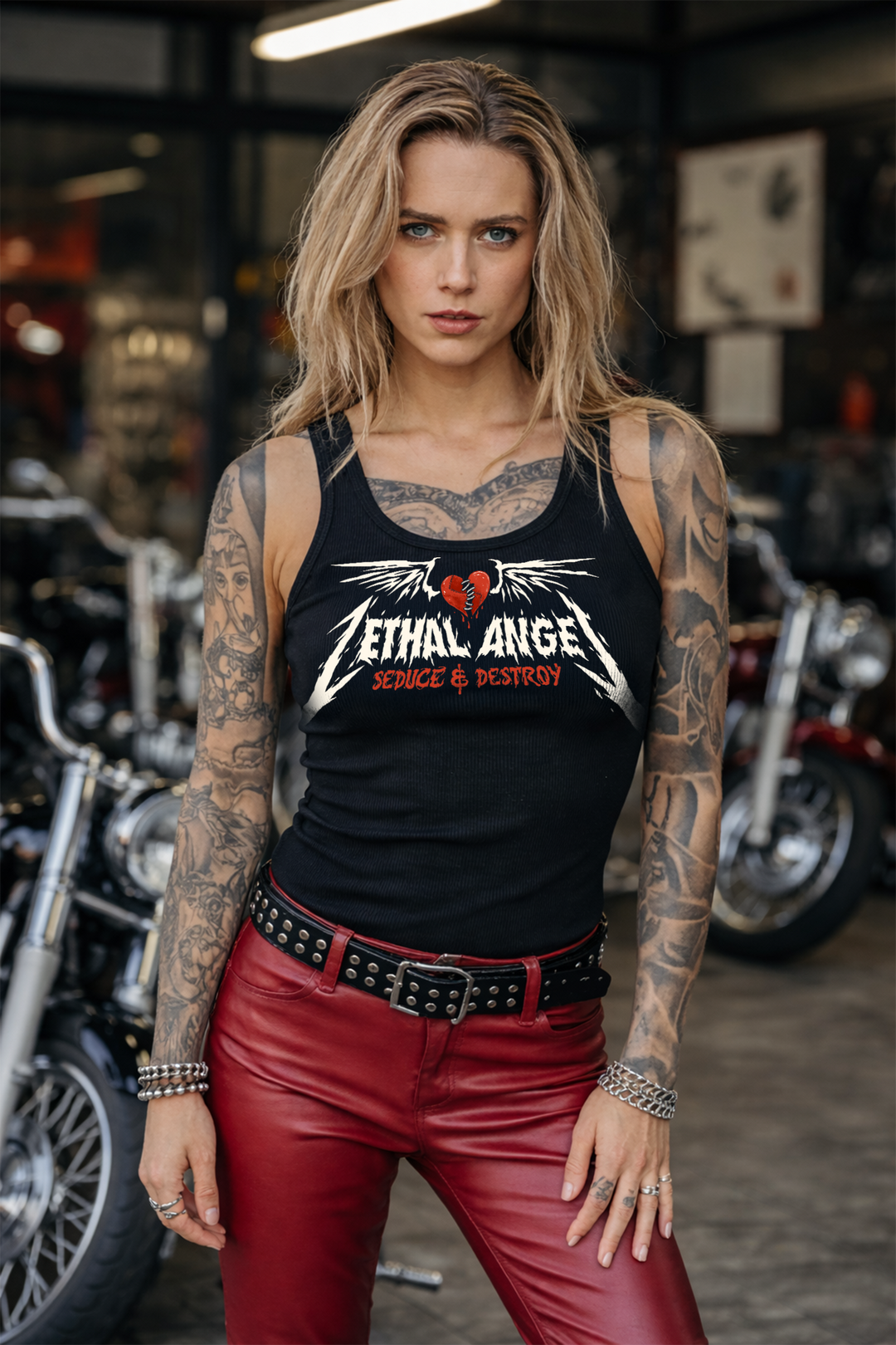 Seduce & Destroy Tank Top | Lethal Angel®