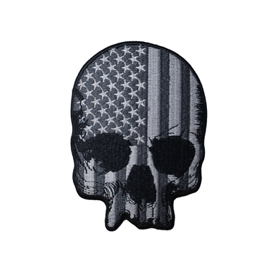 USA Skull Car Patch
