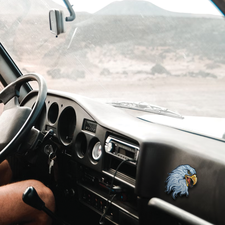 Eagle Head Car Patch