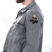 Gas Mask Skull Car Patch