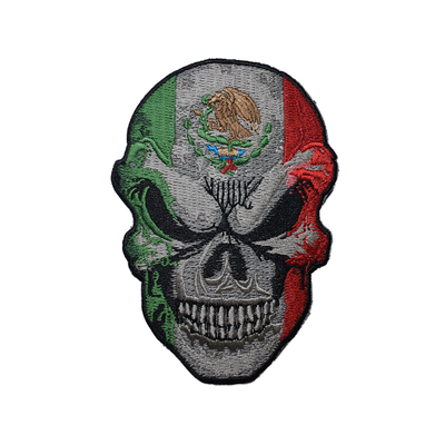 Mexican Skull Car Patch
