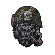 Gorilla Soldier Car Patch