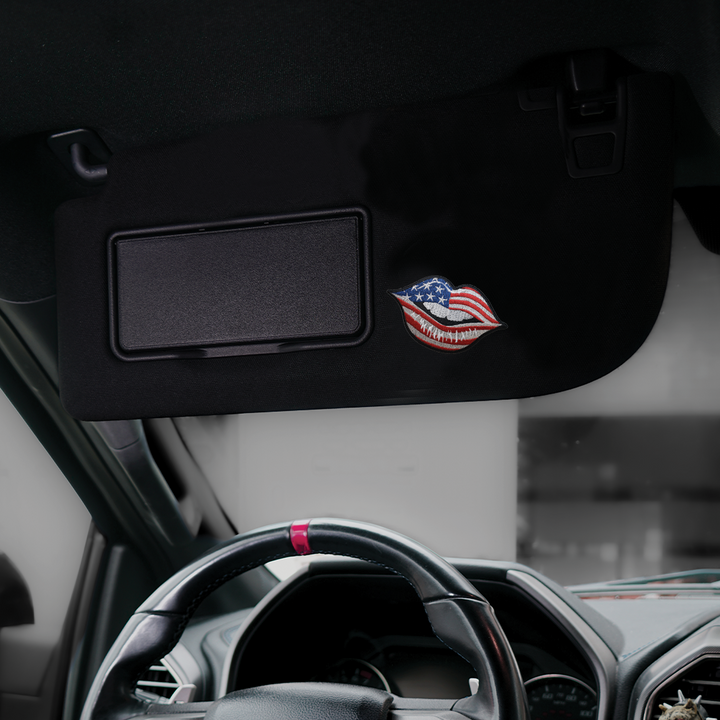USA Lips Car Patch