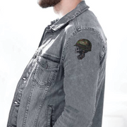 Army Skull Car Patch