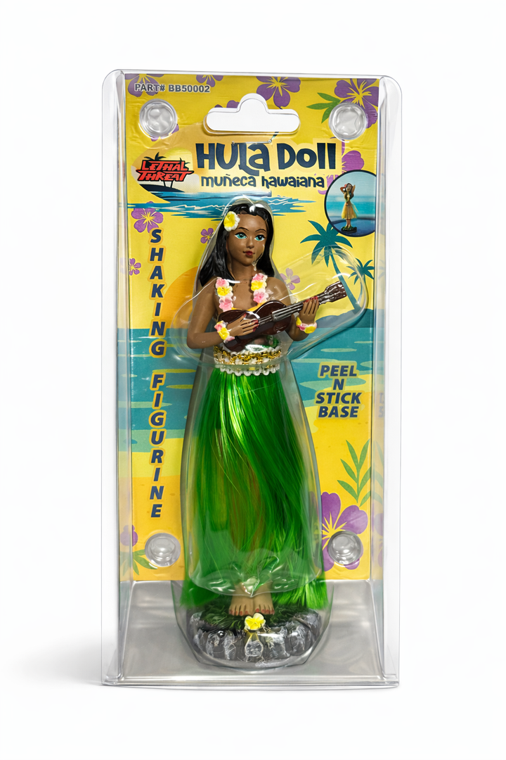 Hula Doll – Shaking Figurine Dashboard Ornament - Lethal Threat®