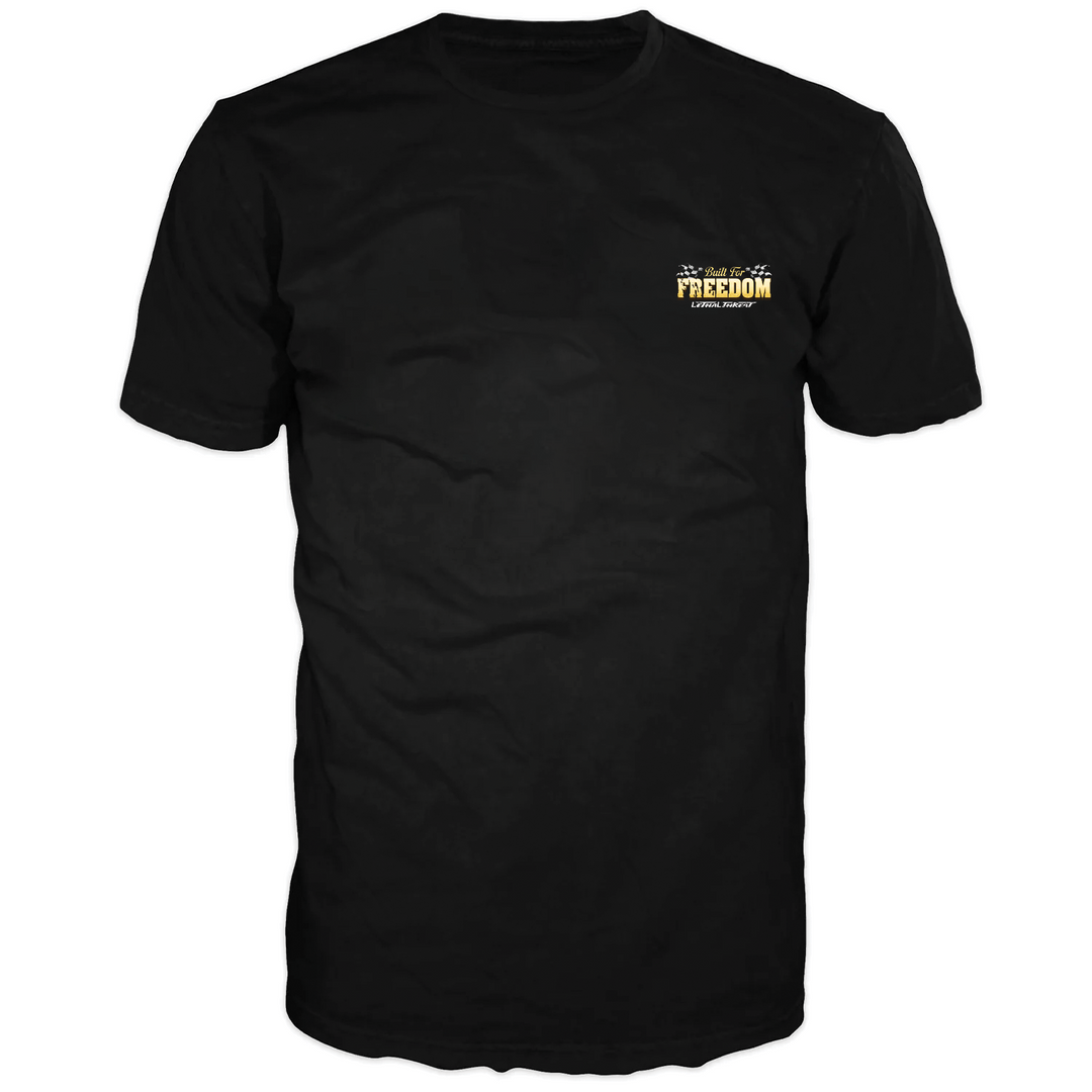 Built For Freedom Black T-Shirt