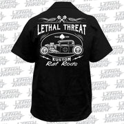 Kustom Rat Rods Embroidered Work Shirt / Shop Shirt