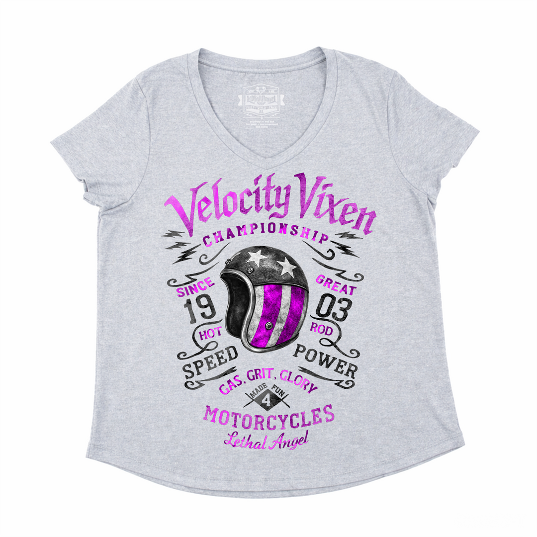 Velocity Vixen V-Neck | Lethal Angel®