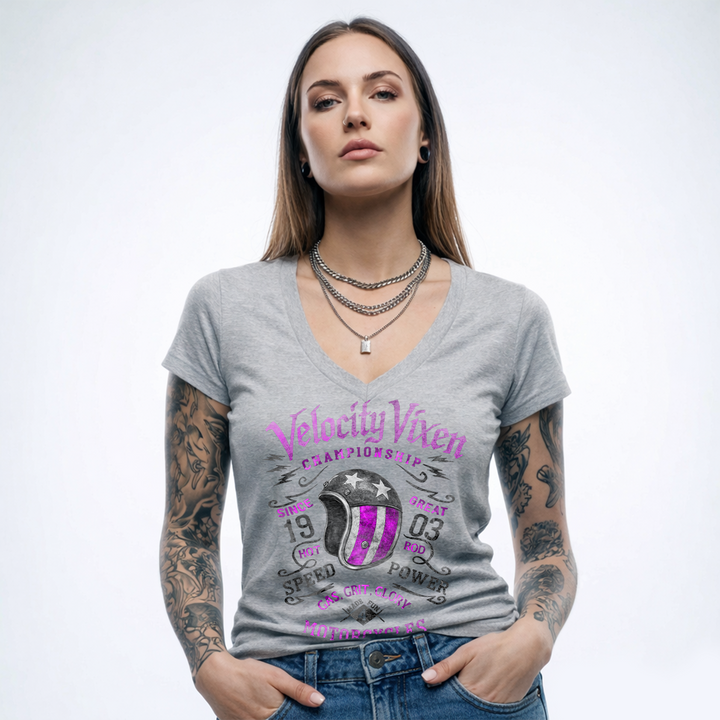 Velocity Vixen V-Neck | Lethal Angel®