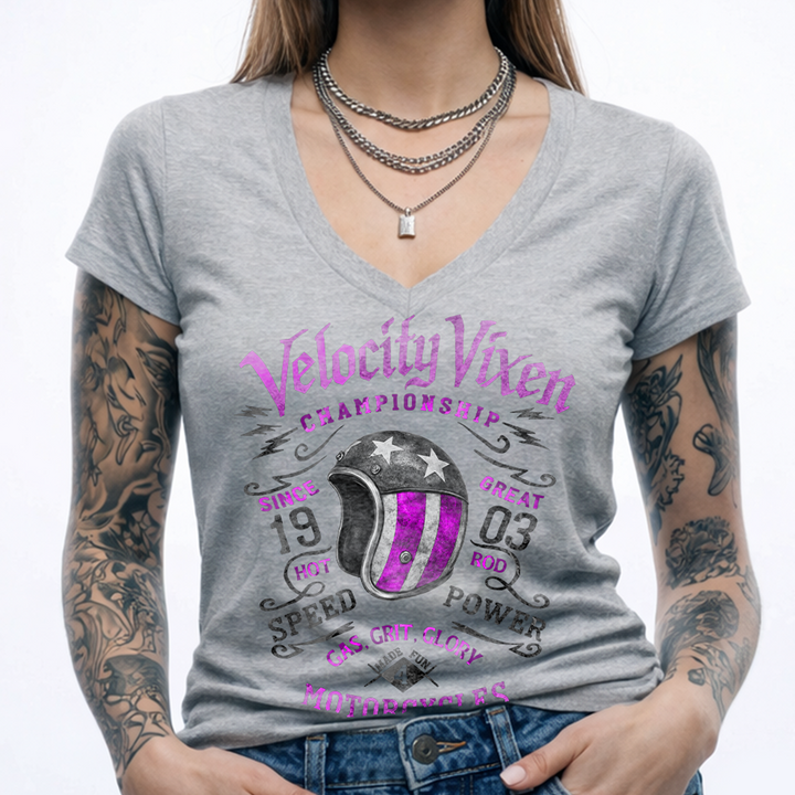 Velocity Vixen V-Neck | Lethal Angel®