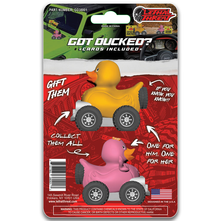 Nice Ride Guy and Gal Rubber Ducks – Lethal Threat