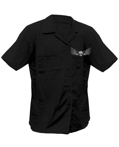 USA Skull Work Shirt / Shop Shirt