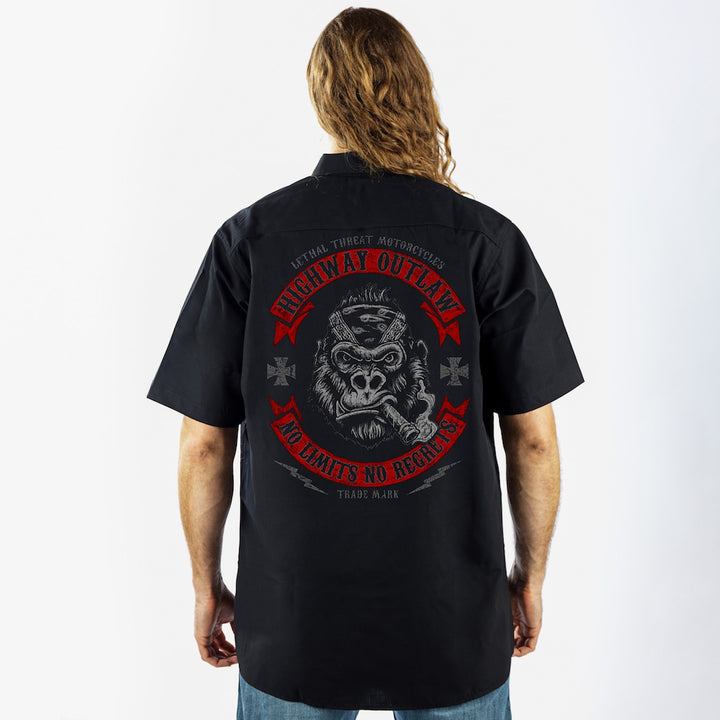No Limits Gorilla Work Shirt / Shop Shirt
