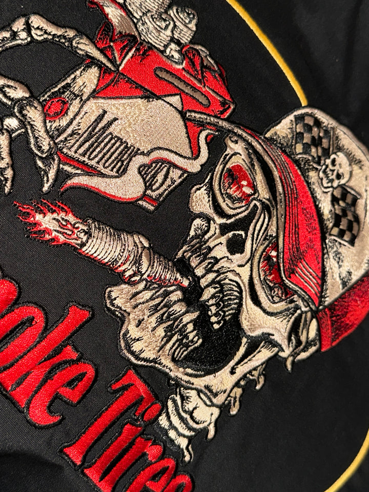 Smoke Tires Printed Work Shirt / Shop Shirt