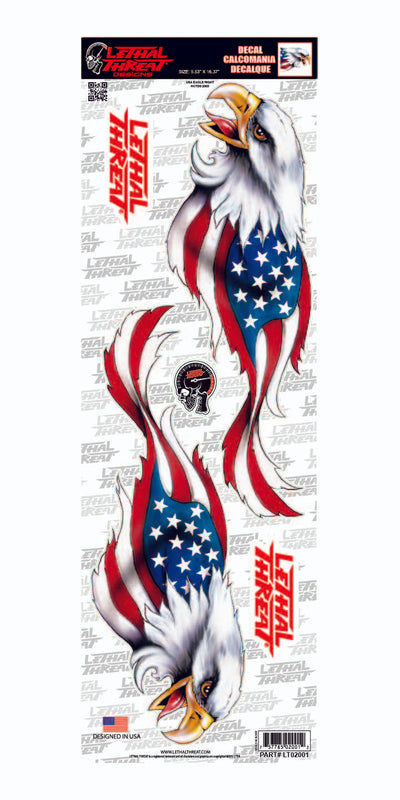 USA Eagles Right & Left Decal Set