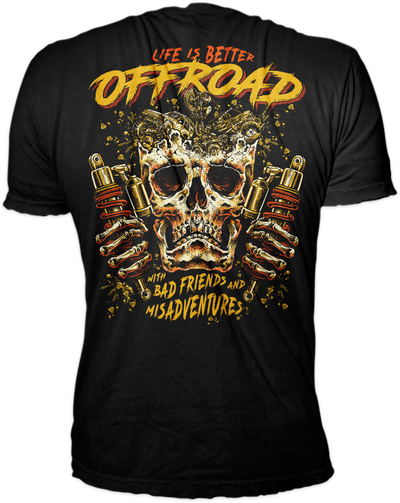 Off Road Black Tee