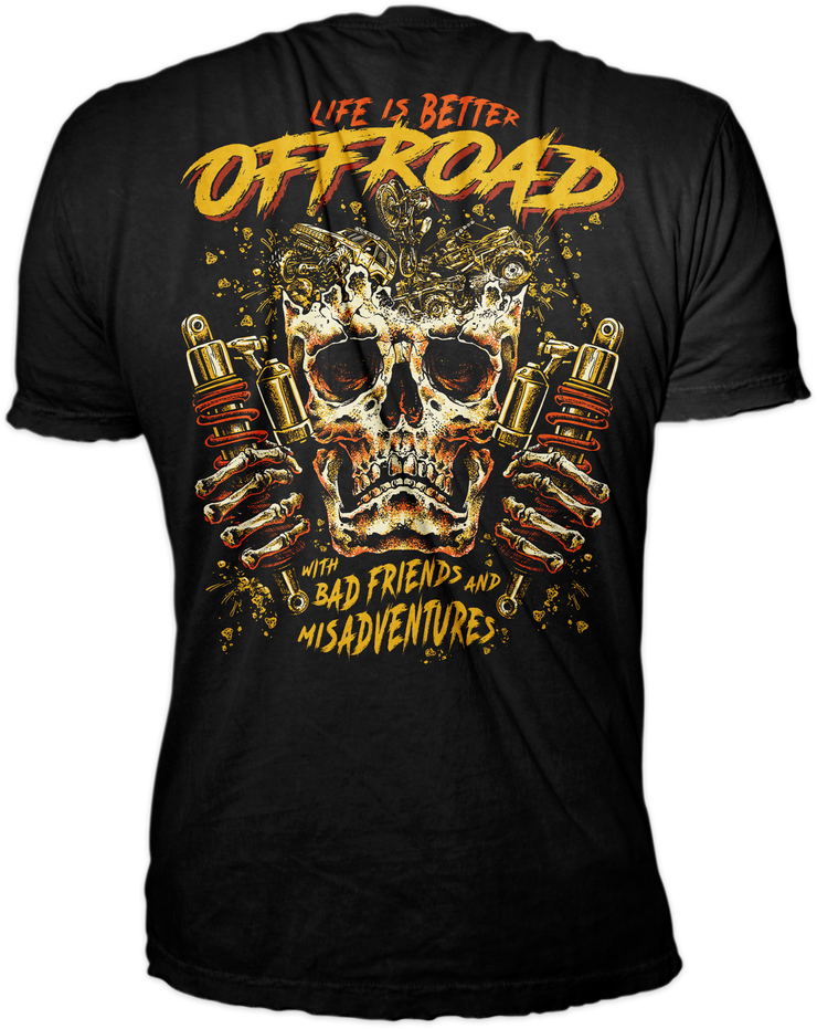 Off Road Black Tee