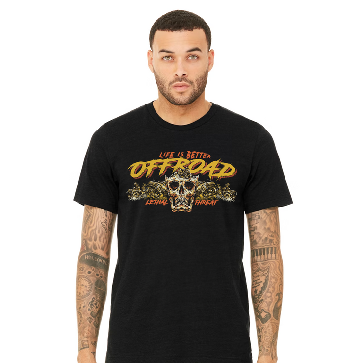 Off Road Black Tee