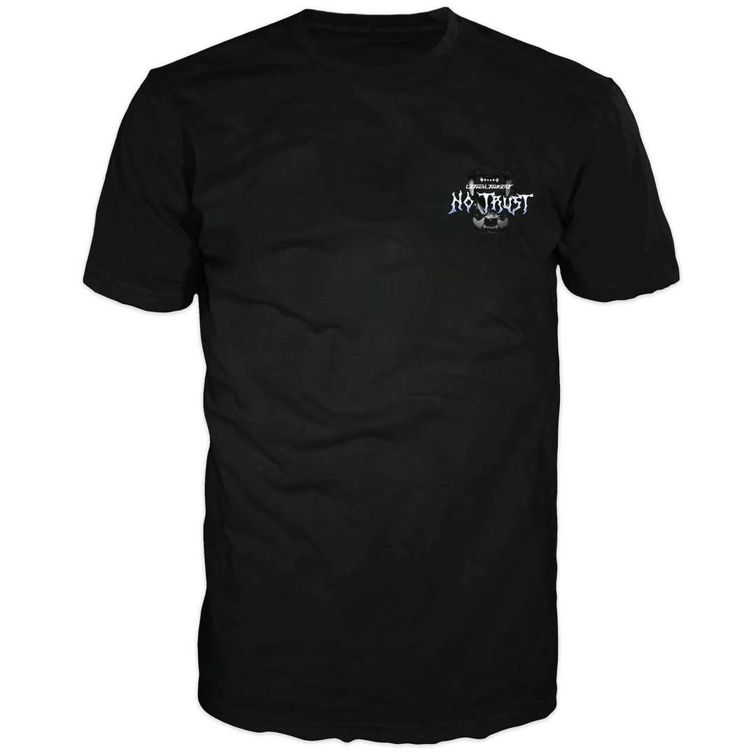 No Trust Black T-Shirt