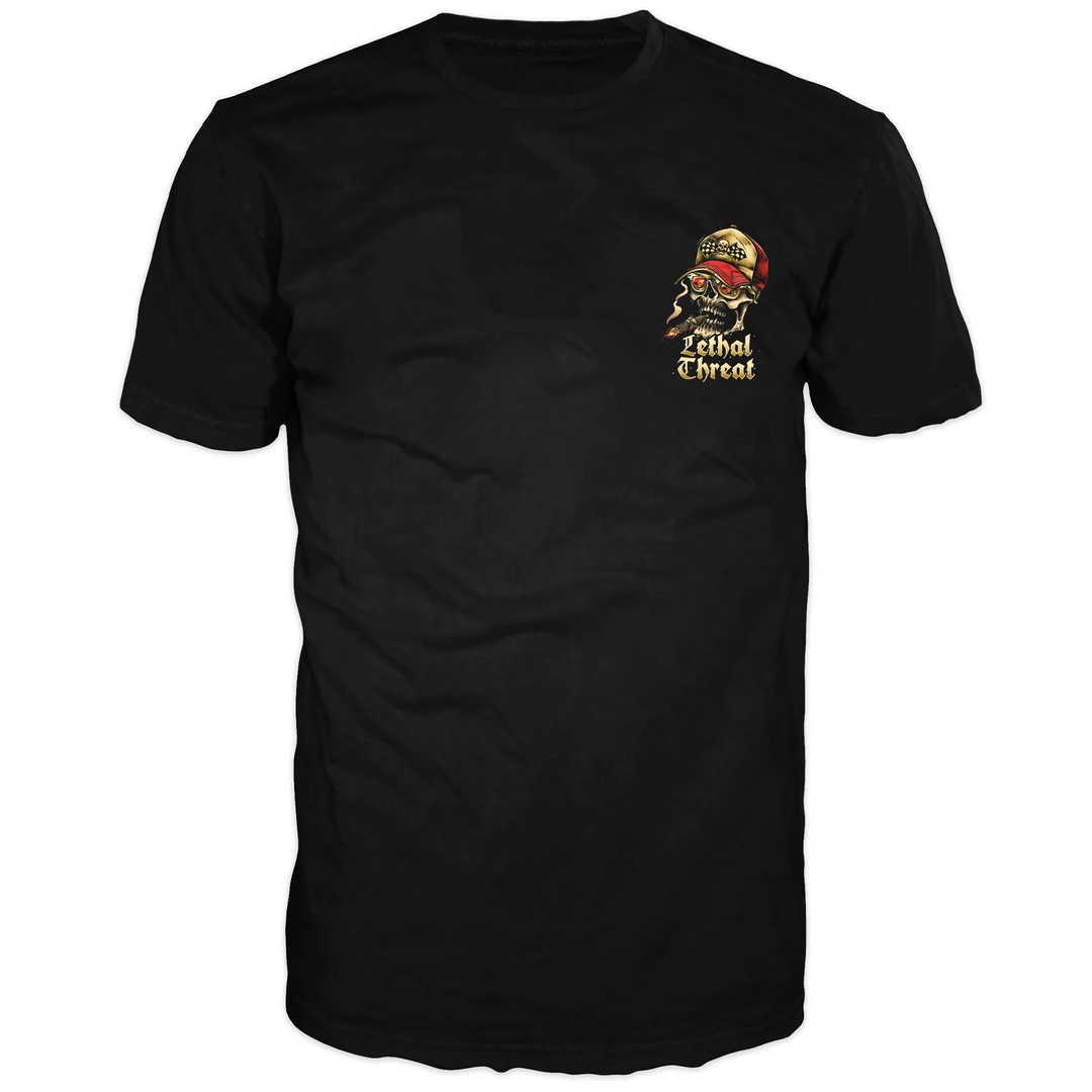 Smoke Tires Car Black T-Shirt