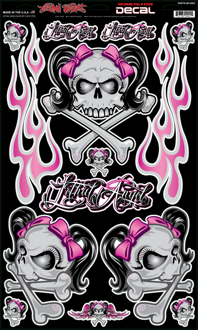 Motorcycle Decals & Motorcycle Stickers – Lethal Threat