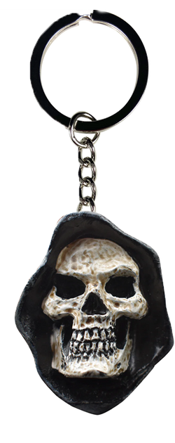 Reaper Skull 3D Key Chain – Lethal Threat