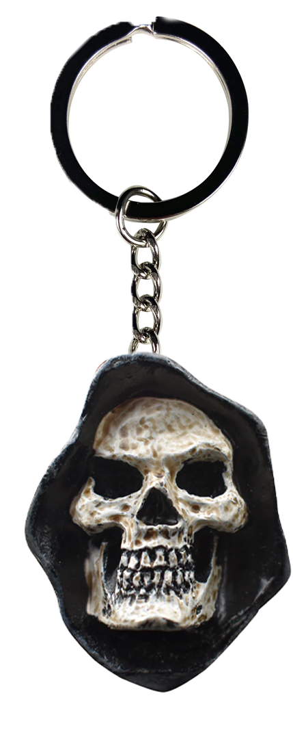 Reaper Skull 3D Key Chain