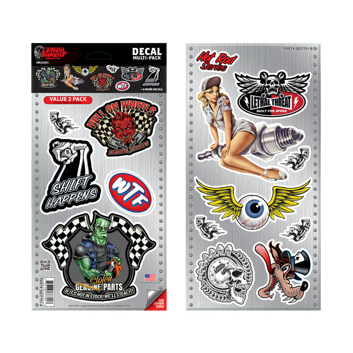 Hot Rod / Kustom Kulture Decal Series