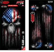 MELTED USA SKULL Series Sticker Bomb Pack