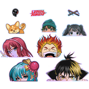 Anime Peeker Series Holographic Sticker Bomb Pack