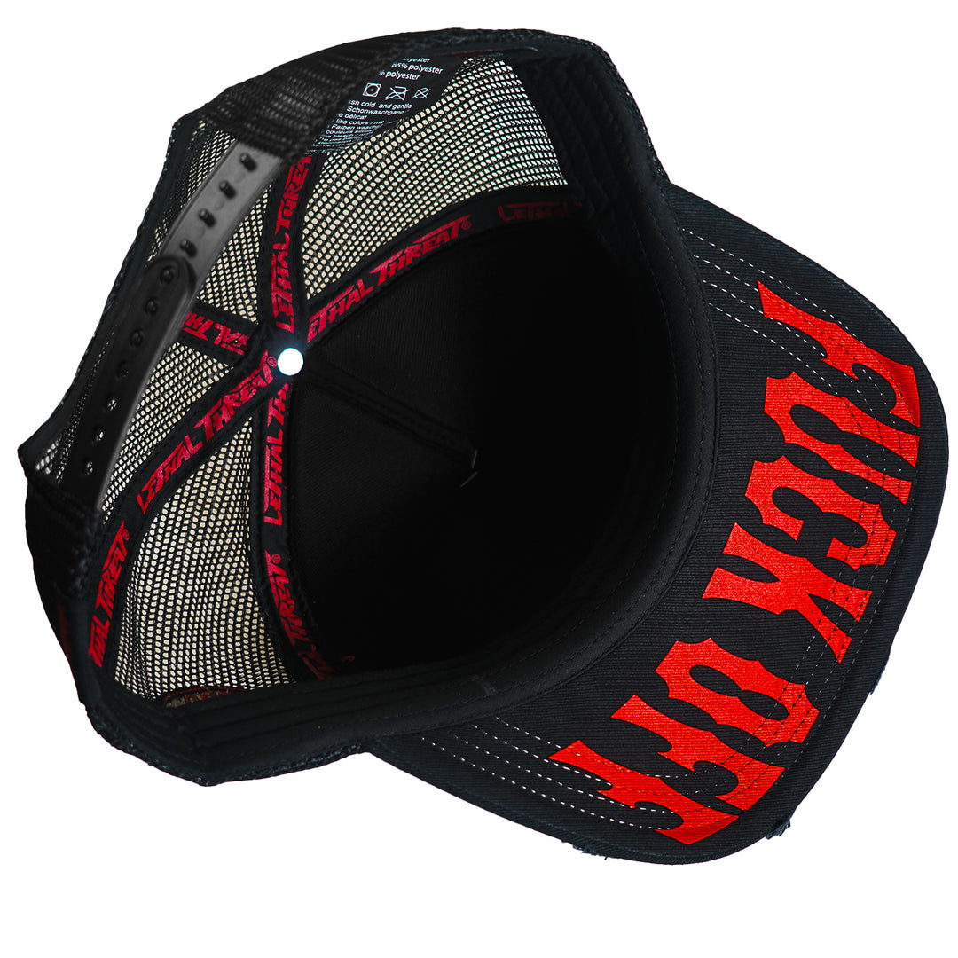 When I Gave A Fck Curve Bill Snap Back Hat – Lethal Threat