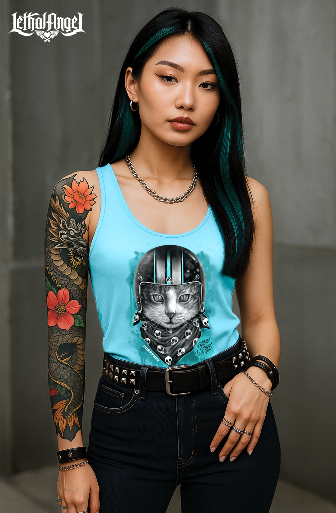 Purrfect Cat Tank Top | Lethal Angel®