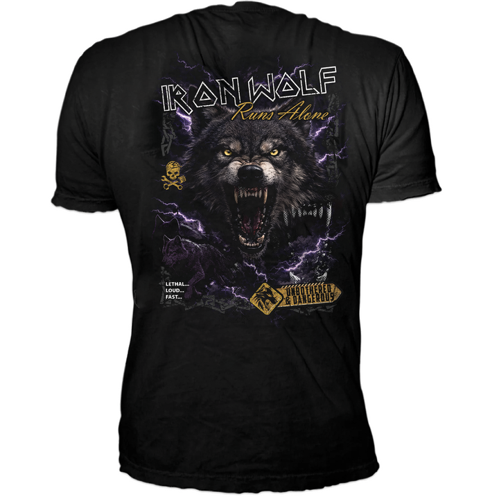 Iron Wolf Black T-Shirt
