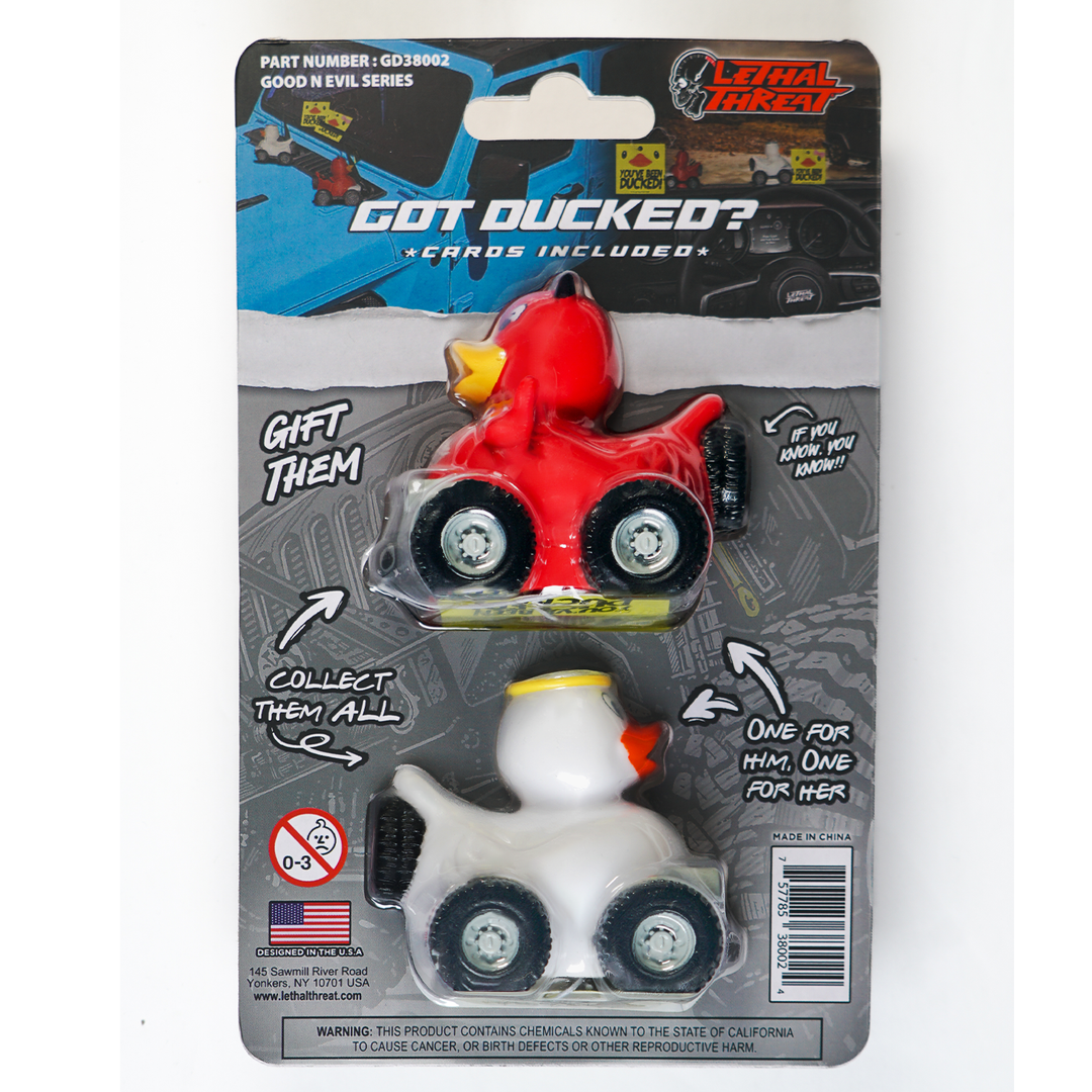 Gettin' Ducked - Good n Evil Rubber Ducks