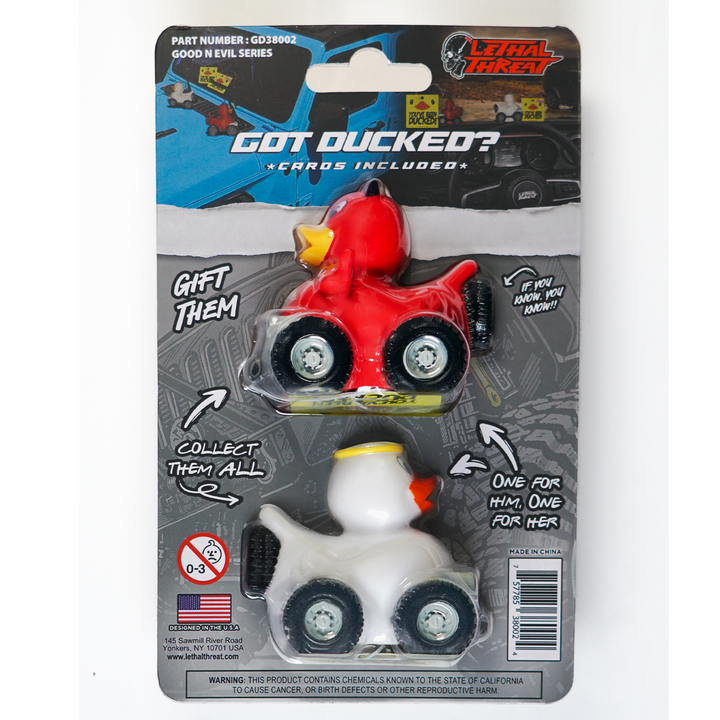 Gettin' Ducked - Good n Evil Rubber Ducks