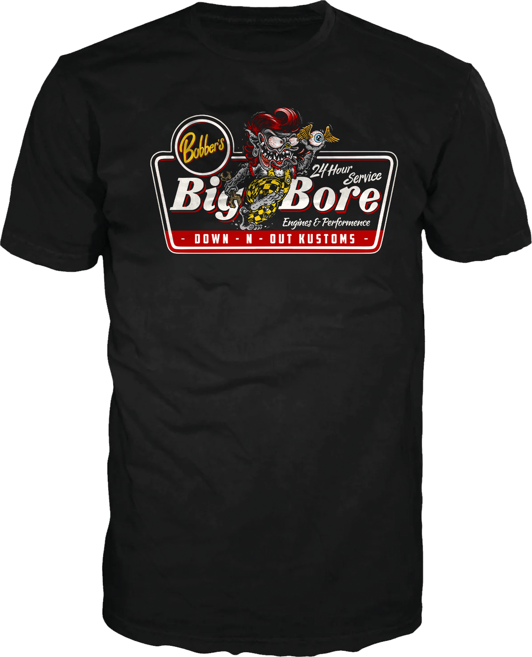 Big Bore Monster Black T-Shirt