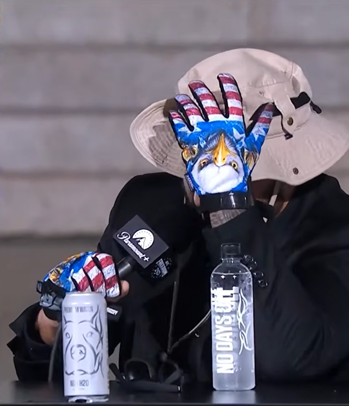 Rip n Tear USA Eagle Hand Gloves