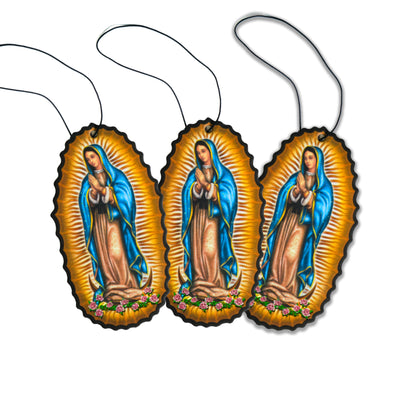 Lady of Guadalupe 3 Pack Air Freshener