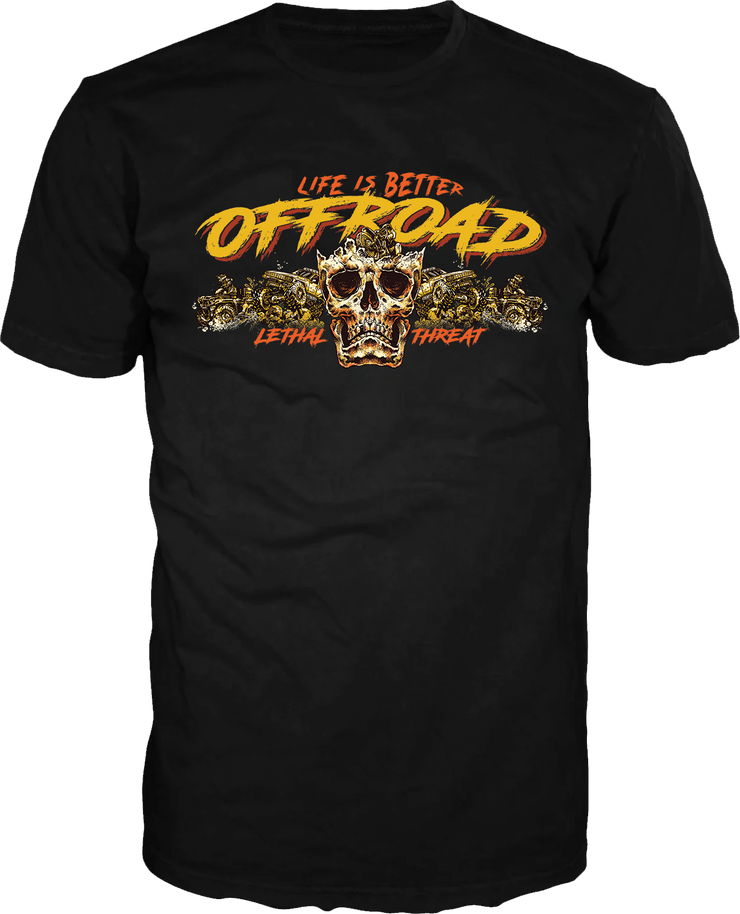 Off Road Black Tee