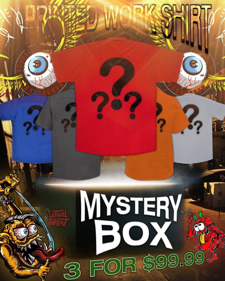 Printed Work Shirt Mystery Box