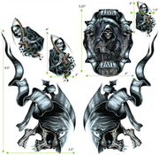 Reaper Skull Decal Series