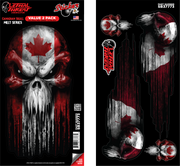 CANADA SKULL Series Sticker Bomb Pack