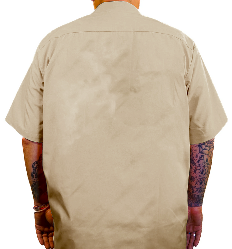 Tan Work Shirt / Shop Shirt